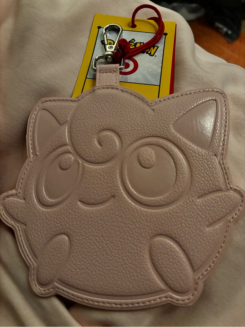 Pokemon Jigglypuff Bag Charm - Light Pink